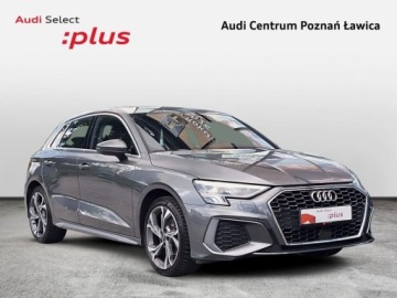 Audi A3 8Y Sportback 1.5 35 TFSI 150KM 2024 Audi A3 Sportback 35 TFSI mHEV S line Stronic LEDTempomatKylessSmartphoneI, zdjęcie 2