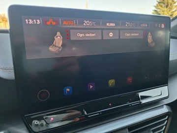 Cupra Formentor Crossover PHEV 1.4 e-HYBRID 245KM 2022 Cupra Formentor VZ serwis ASO 1.4hyb 245KM bezwypadkowy Navi kamera360 Amb, zdjęcie 33