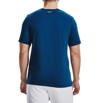 UNDER ARMOUR KOSZULKA ISSUE WORDMARK BLUE r. S