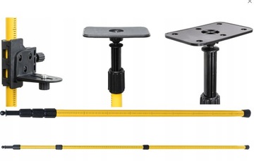 РАСШИРЕННАЯ СТОЙКА ДЛЯ ЛАЗЕРНЫХ УРОВНЕЙ 285 СМ + АДАПТЕР ДЛЯ DEKO SLOTS