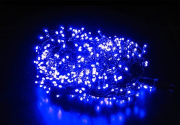 LAMPKI CHOINKOWE LED 1000 ZEWNĘTRZNE GRUBE 68m