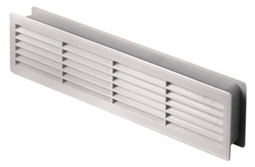 AWENTA T15 KRATKA WENTYLACYJNA 44x12 DO DRZWI WC