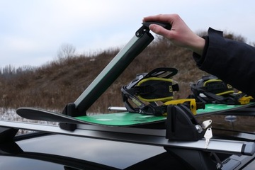 Крепление для лыж Menabo, 4 лыжи, 2 доски.