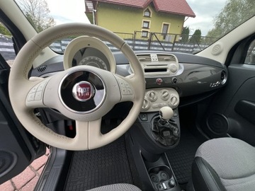 Fiat 500 II Seria 1 1.2 69KM 2013 Fiat 500 98tyśkm! 1WŁAŚCICIEL 1.2b Klima DACH PANORAMA Wersja COLLEZIONE!, zdjęcie 9