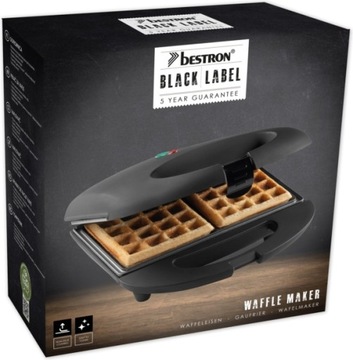 Gofrownica na dwa gofry - Bestron ASW401BL