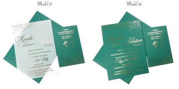 ПОЗОЛОЧЕННЫЕ СВАДЕБНЫЕ ПРИГЛАШЕНИЯ