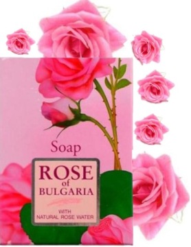 Naturalne MYDŁO Różane ROSE of BULGARIA 100g