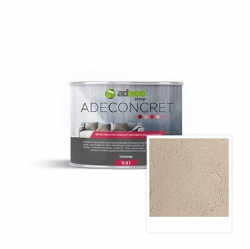 Beton architektoniczny tester koloru Ecru j. beż