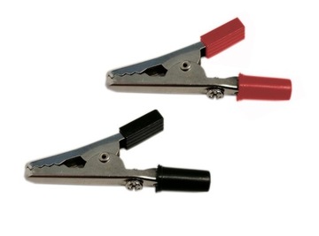 KROKODYLEK NIEIZOLOWANY CZARNY L=52MM
