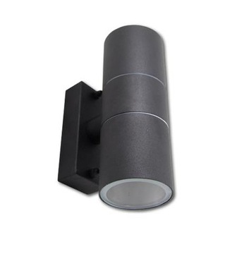 Lampa ścienna kinkiet zewnętrzny ELOR grafit