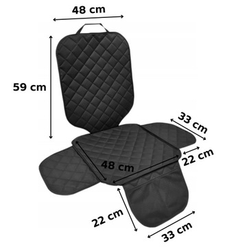 КОМПЛЕКТ КОВРИКОВ DIGGER MAT ЗАЩИТНЫЙ ЧЕХОЛ под автокресло СПИНКА сиденья