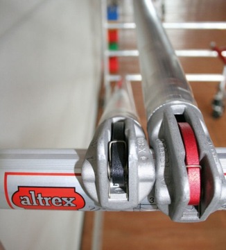 Алюминиевые леса, мобильные леса на колесах ALTREX