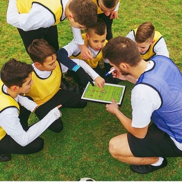 Магнитная тактическая доска тренера Папка для тренеров ФУТБОЛ ПРЕМИУМ