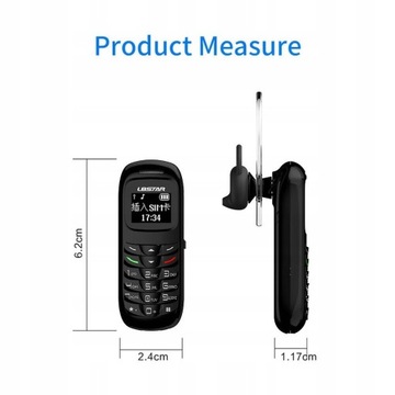 Мини-сотовый телефон Bluetooth разблокирован