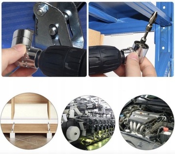 УГЛОВОЙ ПЕРЕХОДНИК РУКОЯТКА С НАСАДКОЙ ДЛЯ ШЕСТИГРАННОЙ ОТВЕРТКИ