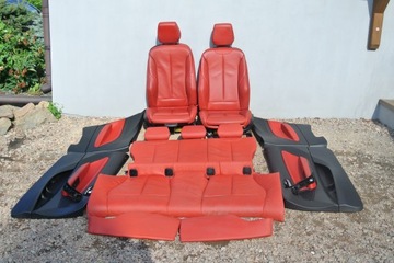 BMW F21 FOTELE SKÓRA KOMPLET GRZANE