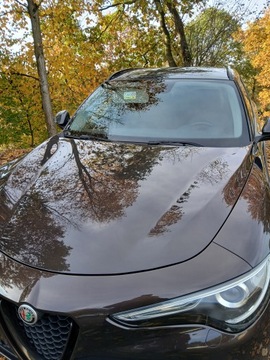 Alfa Romeo Stelvio SUV 2.0 Turbo 200KM 2018 Alfa Romeo Stelvio 2019 czerwiec b-tech q4 faktura VAT, cesja, zdjęcie 3