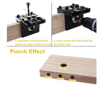 Шаблон для эксцентриковых соединений