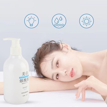 Ниацинамид, отбеливающий лосьон для тела, освежающий, увлажняющий кожу.