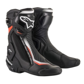 Ботинки Alpinestars SMX Plus V2 Bl/Whi/Flu Red 43