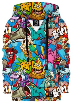 Dziecięca Bluza z kapturem Cartoon 146 DrCrow