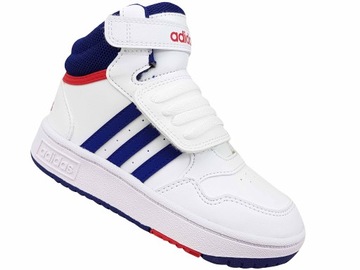 ADIDAS HOOPS MID GZ9650 ДЕТСКАЯ ОБУВЬ НА ВЕЛКРО EARBY