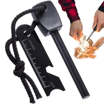 KRZESIWO MAGNEZOWE DO ROZPALANIA OGNIA LIGHT MY FIRE XXL SURVIVAL ZAPALNICZ