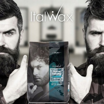 ItalWax Мужской воск для депиляции BARBER Твердый воск 0,5 кг 500 г