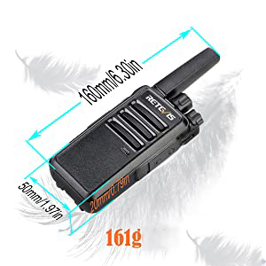 Retevis RT668 Krótkofalówki Radio, Walkie-Talkie z Zestawem Słuchawkowym