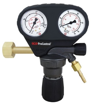 GCE PROCONTROL REDUKTOR AR/CO2 2 X ZEGAR