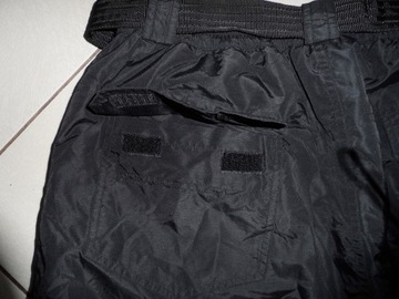 SAFE-TECH JAK NOWE SPODNIE NARCIARSKIE CZARNE r XL XXL =pasek