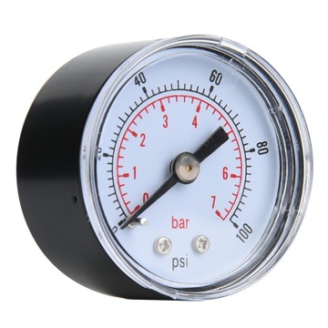 MANOMETR AXIALNY TYLNY 1/8 41MM 0-7BAR 0-100PSI