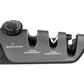 НОЖ И НОЖНИЦЫ ТОЧЧИК 3в1 РЕГУЛИРОВКА УГЛА ЗАТОЧКИ острые НОЖИ