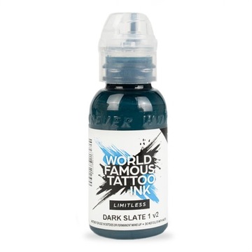World Famous farba do tatuażuL Dark Slate1 - 30ML
