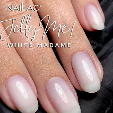 Гель для ногтей NaiLac во флаконе White JellyME! 7мл Белая Мадам