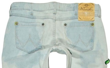 WRANGLER spodnie SLIM jeans low MOLLY _ W28 L34