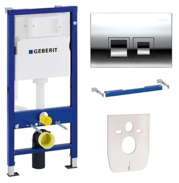 ZESTAW stelaż wc GEBERIT podtynkowy+ MISKA RIMLESS