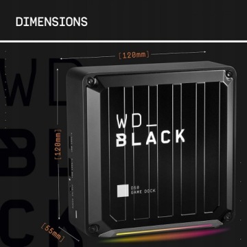 Игровая док-станция WD_BLACK D50, ДОК-СТАНЦИЯ 1 ТБ