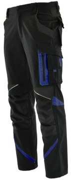 ELASTYCZNE SPODNIE ROBOCZE BHP ochronne do pasa NEOFLEX stretch spandex 46