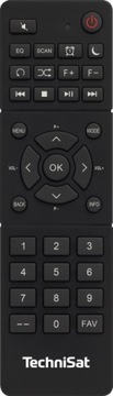 Radio Internetowe WiFi Tuner FM Cyfrowy DAB+ Bluetooth Spotify Technisat 10