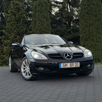 Mercedes SLK R171 Roadster 1.8 (200 Kompressor) 163KM 2006 Mercedes SLK 200 kompressor automatik skóra alu, zdjęcie 14