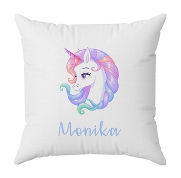 Poduszka jednorożec personalizowana
