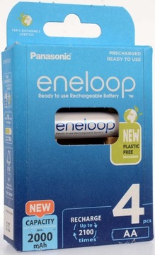 Akumulator Panasonic Eneloop AA 2000mAh x4