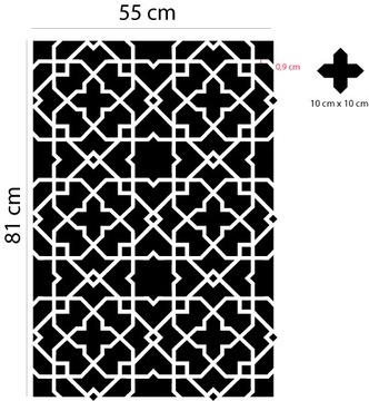 SZABLON WIELORAZOWY TYNKI STIUKI|TAPETA KAFELKI 7