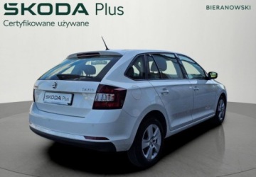 Skoda Rapid II Liftback Facelifting 1.6 TDI CR 115KM 2017 Skoda RAPID Salon PL - Serwis ASO - Klimatyzacja - Czujniki - Felgi 15-stki, zdjęcie 3