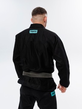 Кимоно MANTO для Bjj Gi X5, черное, бирюзовое, A2
