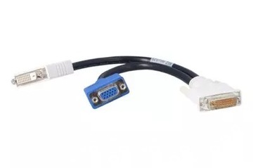 KABEL DVI (M)->DVI (D), VGA (D)
