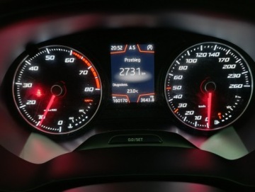 Seat Leon III Hatchback Facelifting 1.5 EcoTSI 130KM 2018 Seat Leon FR , Navigacja CarPlay ,Bezwypadkowy, zdjęcie 29