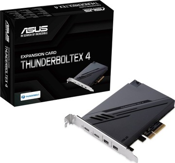 Kontroler Asus PCIe 3.0 x4 2x TB 4 ThunderboltEX 4