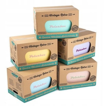 Портативный ретро-холодильник 20 литров POP Polarbox Blue